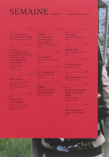 Semaine, n° 12