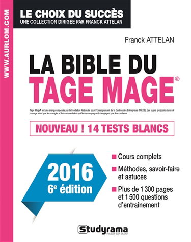 Couverture de La bible du Tage Mage