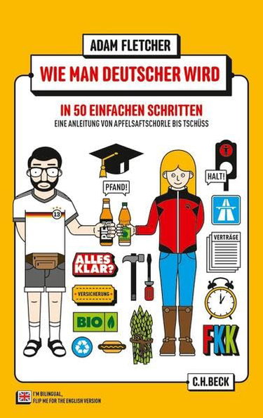 Couverture de Wie man Deutscher wird in 50 einfachen Schritten/How to be German in 50