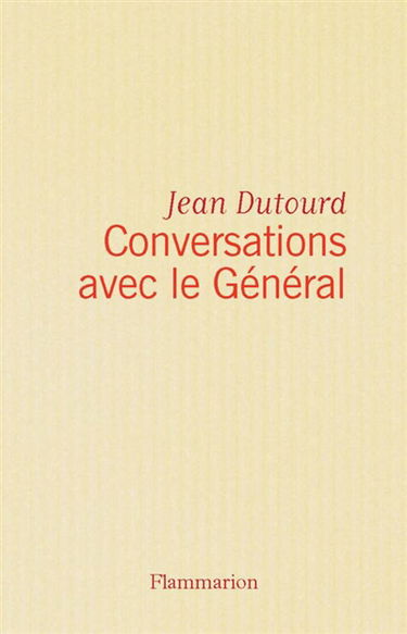 Conversation avec le général
