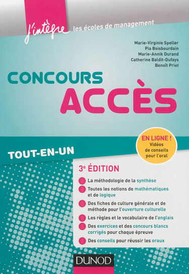 Concours Accès : tout-en-un