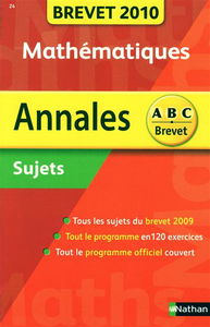 Maths : brevet 2010