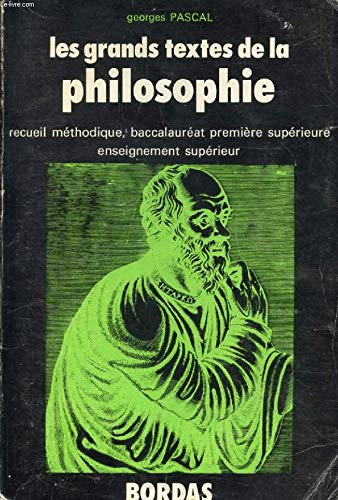 Couverture de Grands textes de la philosophie, nouvelle édition