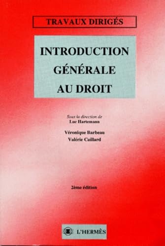Introduction générale au droit