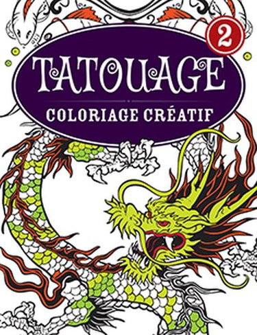 Tatouage : coloriages créatifs