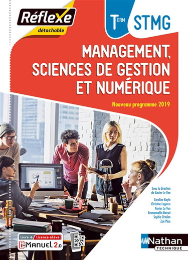 Couverture de Management, sciences de gestion et numérique terminale STMG : nouveau programme 2019