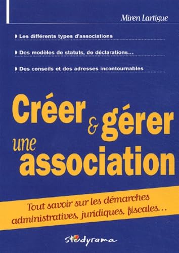 Créer et gérer une association