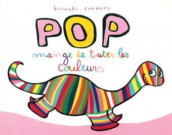 Couverture de Pop mange de toutes les couleurs