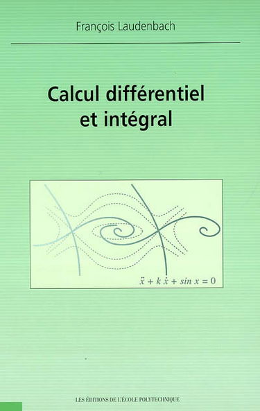 Calcul différentiel et intégral