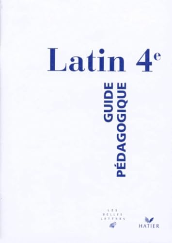 Latin - 4ème - guide pédagogique