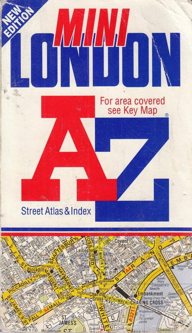 Couverture de A. to Z. Mini London Street Atlas