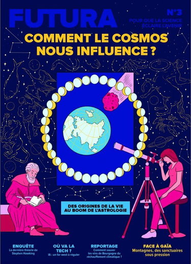 Couverture de Le Mag Futura N°3 : Comment le cosmos nous influence ? - août-sept-oct 2023 par Collectif