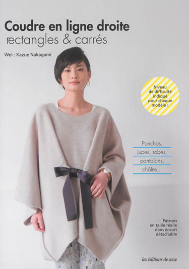 Coudre en ligne droite rectangles & carrés