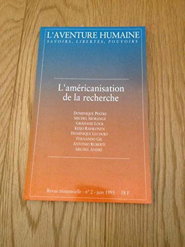 Americanisation De La Recherche Avent Humaine N 2