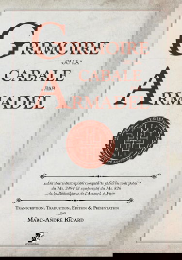 Grimoire ou la Cabale par Armadel