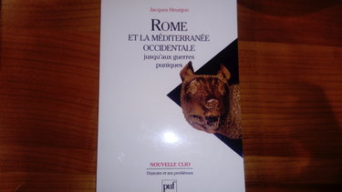 Couverture de Rome et la méditerranée occidentale jusqu'aux guerres puniques.