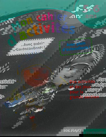 Mon cahier d'activités, 5-6 ans : chevalier : des activités et des jeux pour la grande section