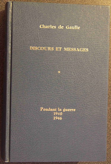 Discours et messages, i, pendant la guerre, juin 1949 - janvier 1946