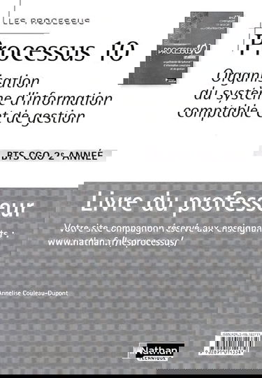 Processus 10 - BTS 2e année
