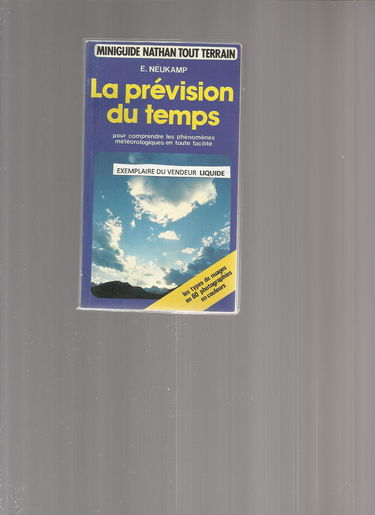 Nuages prevision temps