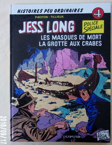 Jess Long : police spéciale. Vol. 4. Les Masques de mort. La Grotte aux crabes