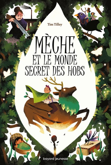 Couverture de Mèche et le monde secret des Hobs