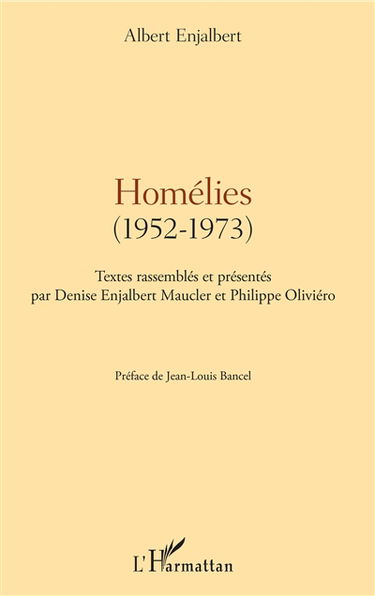 Homélies : 1952-1973