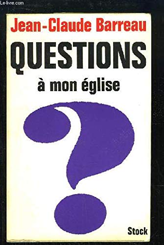 Questions a mon eglise