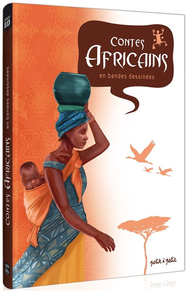 Couverture de Contes africains en bandes dessinées