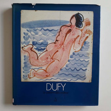Couverture de Dufy, le peintre décorateur : exposition Vence 1993