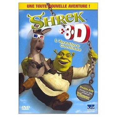 Couverture de Shrek 3D, L'Aventure continue - Édition Collector 2 DVD