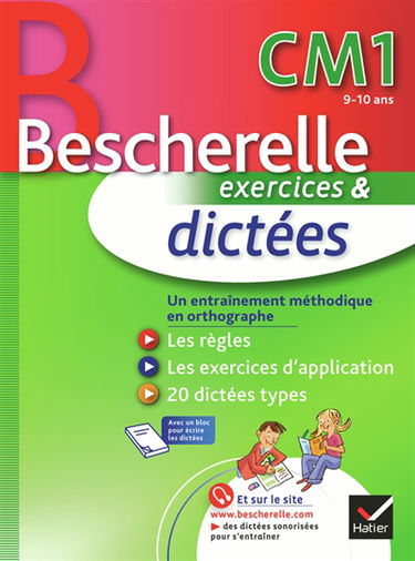 Bescherelle exercices & dictées CM1, 9-10 ans