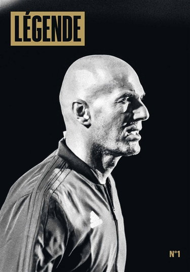 Couverture de Légende, n° 1. Zinédine Zidane