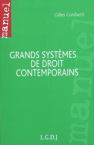 Grands systèmes de droit contemporains