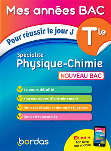 Physique chimie spécialité terminale : nouveau bac