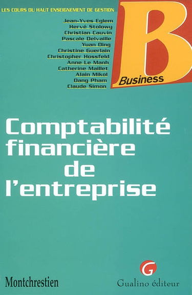Comptabilité financière de l'entreprise