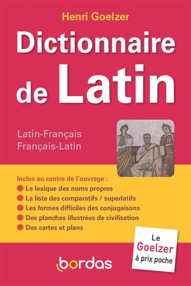 Dictionnaire de latin : latin-français : français-latin