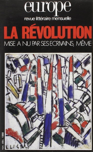 Couverture de Europe, n° 715-716. La Révolution française par Collectif