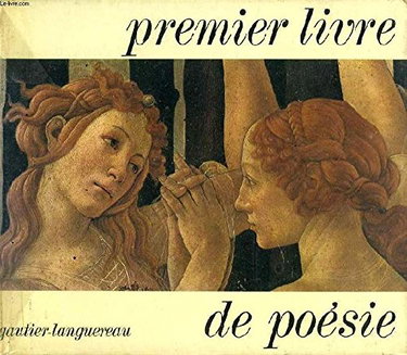 Couverture de premier livre de poesie par Collectif