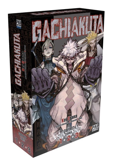 Couverture de Gachiakuta : coffret tomes 1, 2, 3