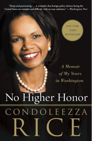 Couverture de No Higher Honor: A Memoir of My Years in Washington