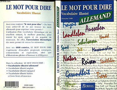 Vocabulaire illustré allemand