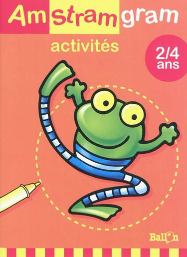 Activités, 2-4 ans : grenouille