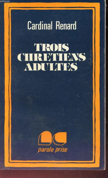 Trois chrétiens adultes : Jean-Marie Vianney, Bernadette Soubirous, Thérèse Martin