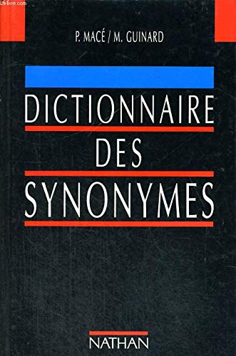Dictionnaire des synonymes