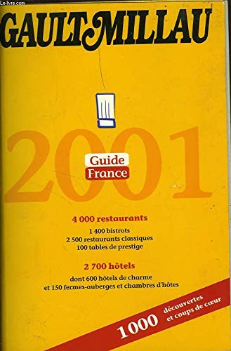 Guide Gault Millau, France 2001