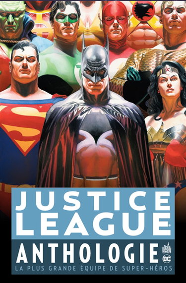 Couverture de Justice league anthologie : la plus grande équipe de super-héros