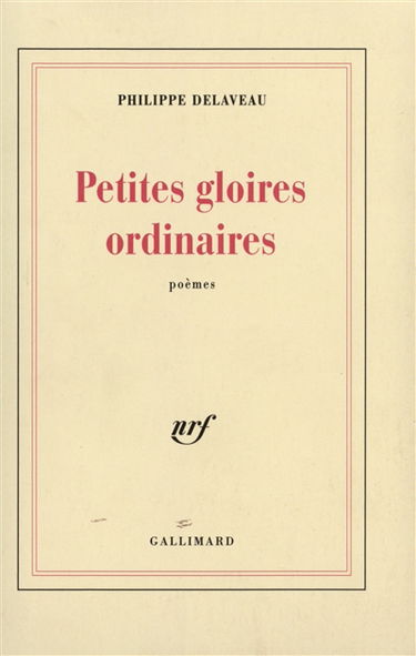 Petites gloires ordinaires