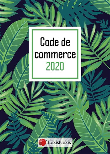 Code de commerce 2020 : jaquette tropical