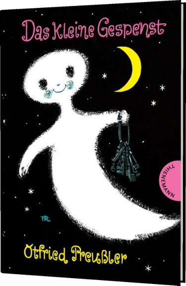 Couverture de Das kleine Gespenst: Das kleine Gespenst: gebundene Ausgabe schwarz-weiß illustriert, ab 6 Jahren